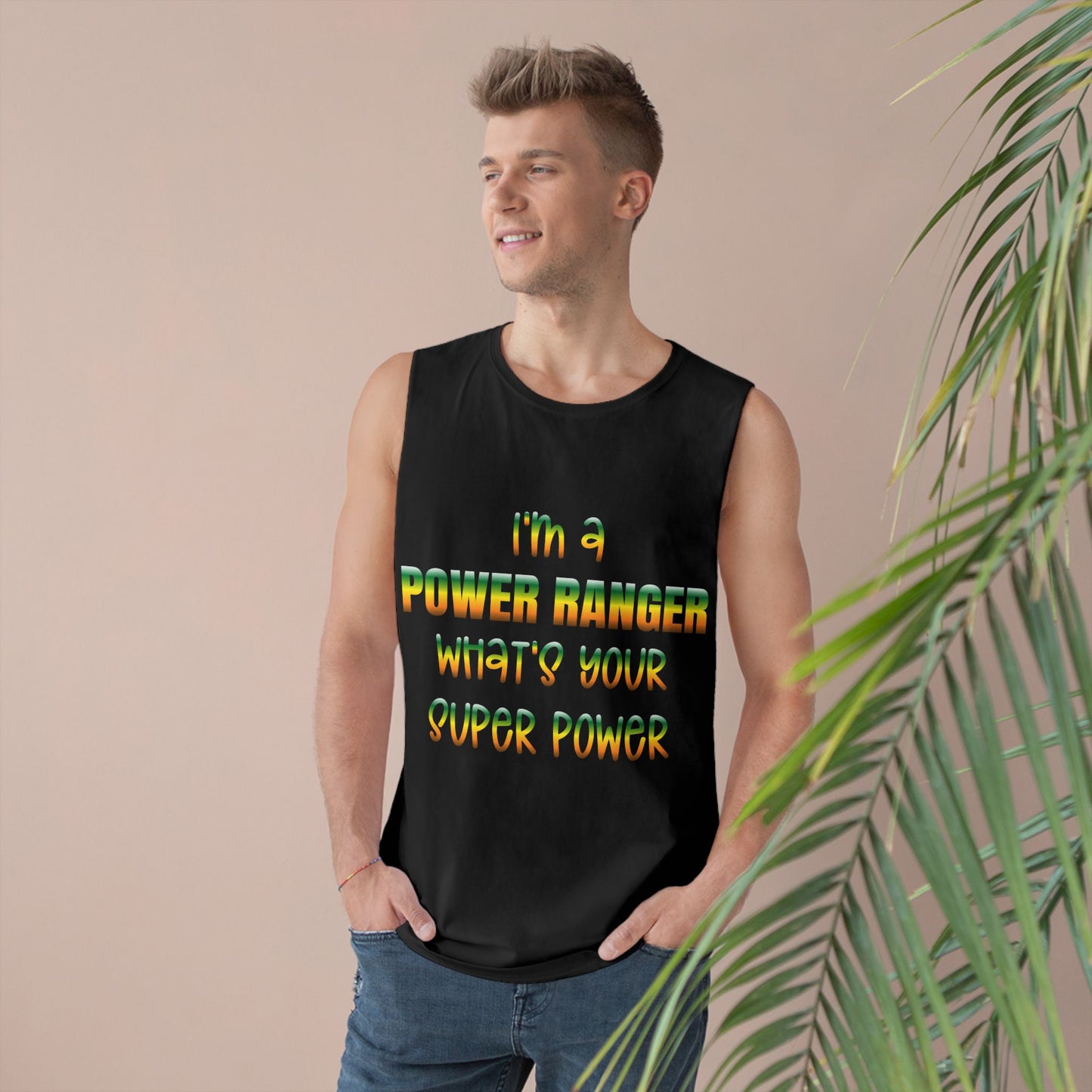 Lineman Tank - power ranger super power gradient