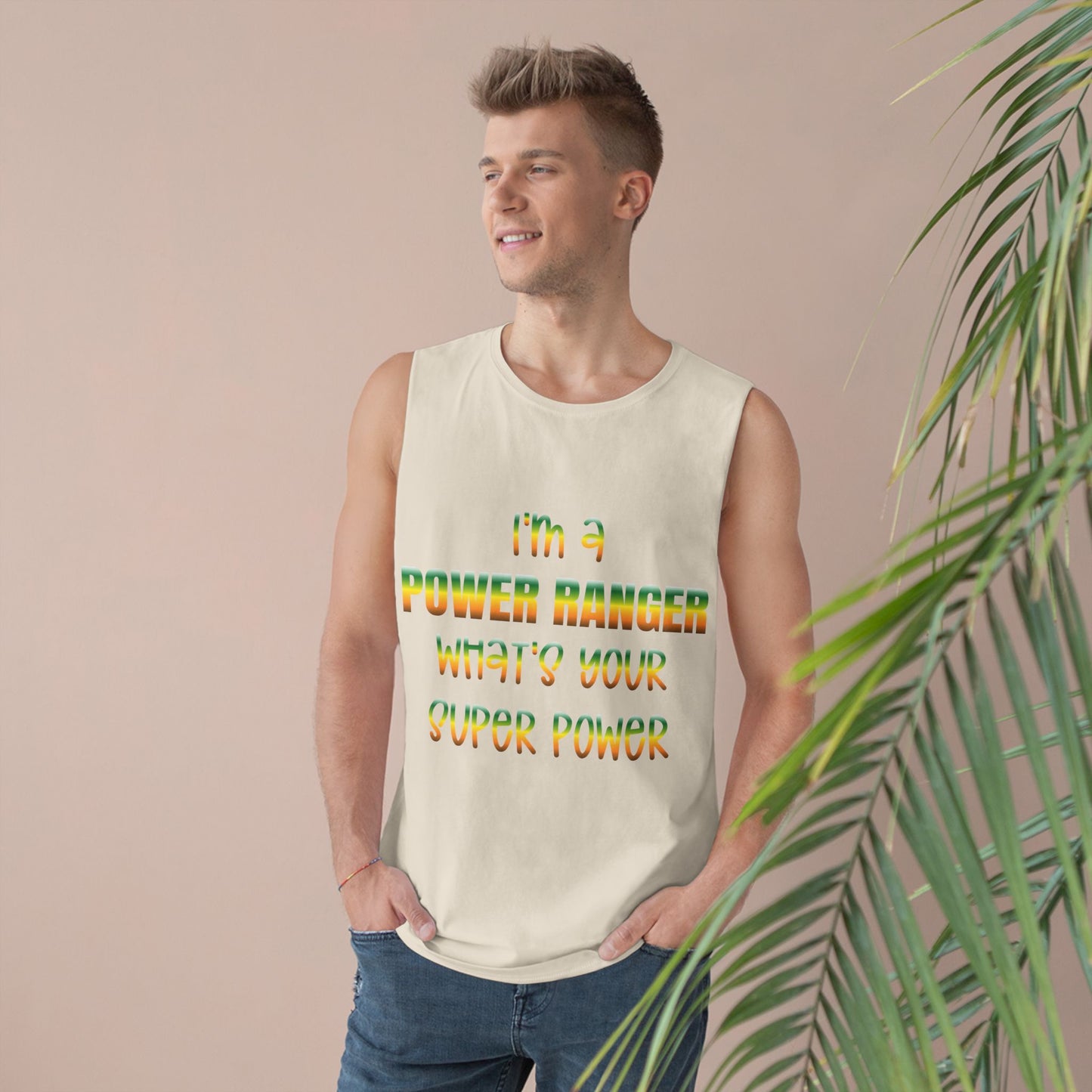 Lineman Tank - power ranger super power gradient