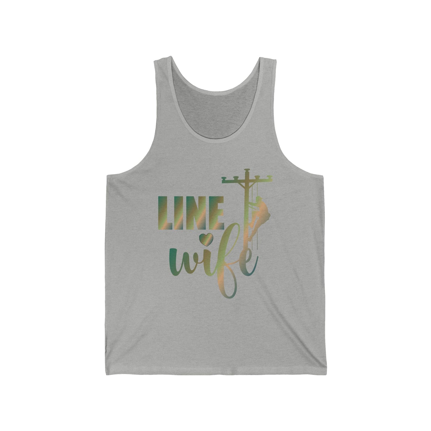 Lineman T-shirt - Line Wife copper patina