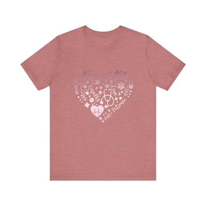 Nurse Heart rose gold