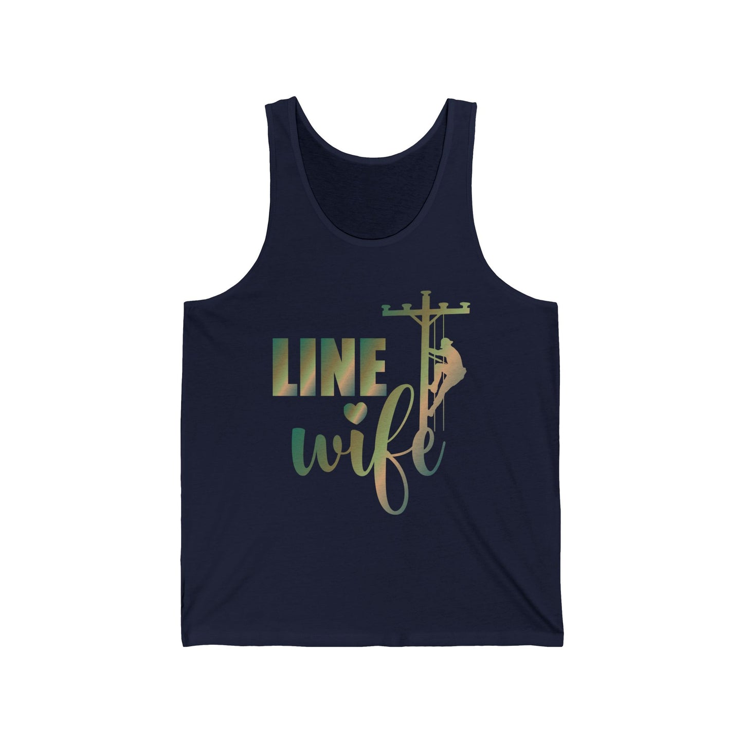 Lineman T-shirt - Line Wife copper patina