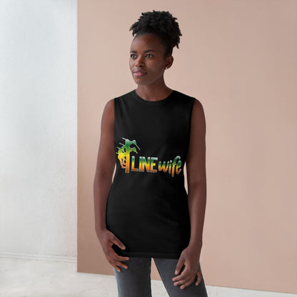 Lineman Tank - lineman-wife gradient