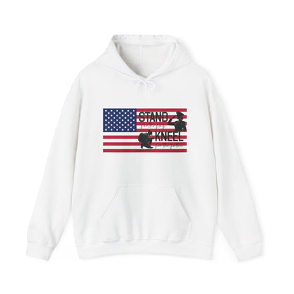 Gildan Stand for the Flag, Kneel for the Fallen Hoodie (Female)