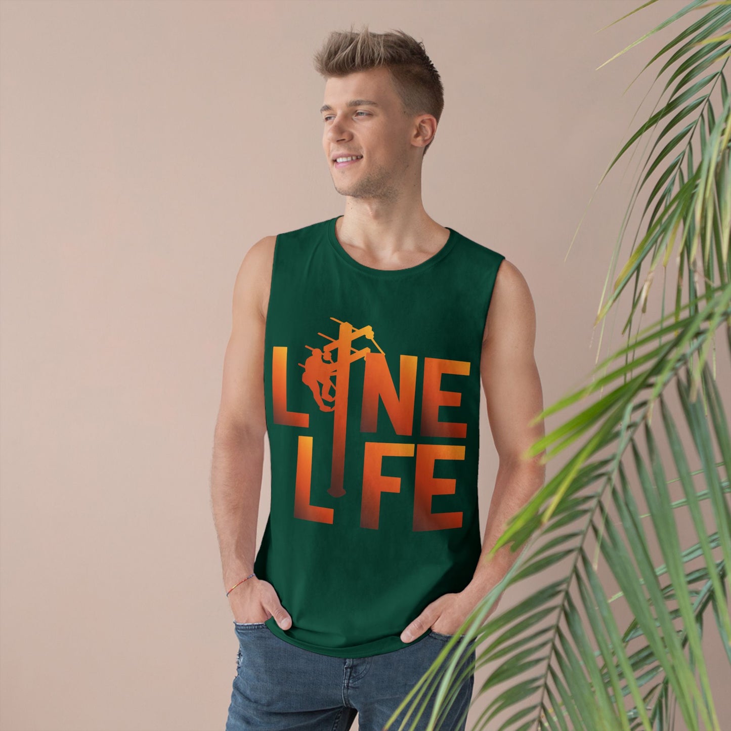Lineman Tank - lineman-life sky 24