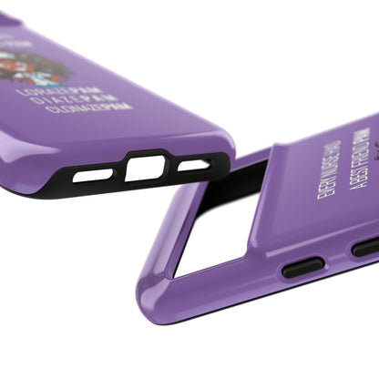 Nurse Google Pixel Tough Case - Every Nurse Has a Friend Named PAM Design (2) - Light Purple