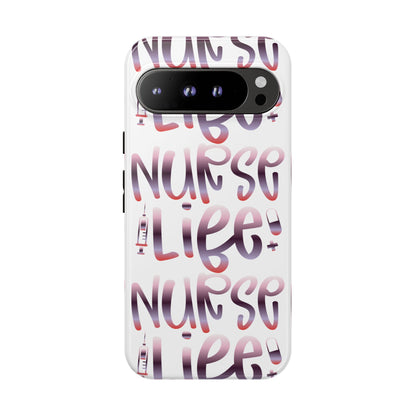 Google Pixel Tough Case - Nurse Life - White