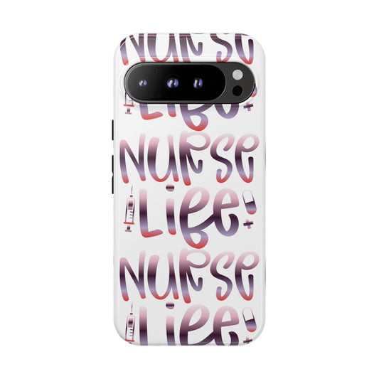 Google Pixel Tough Case - Nurse Life - White