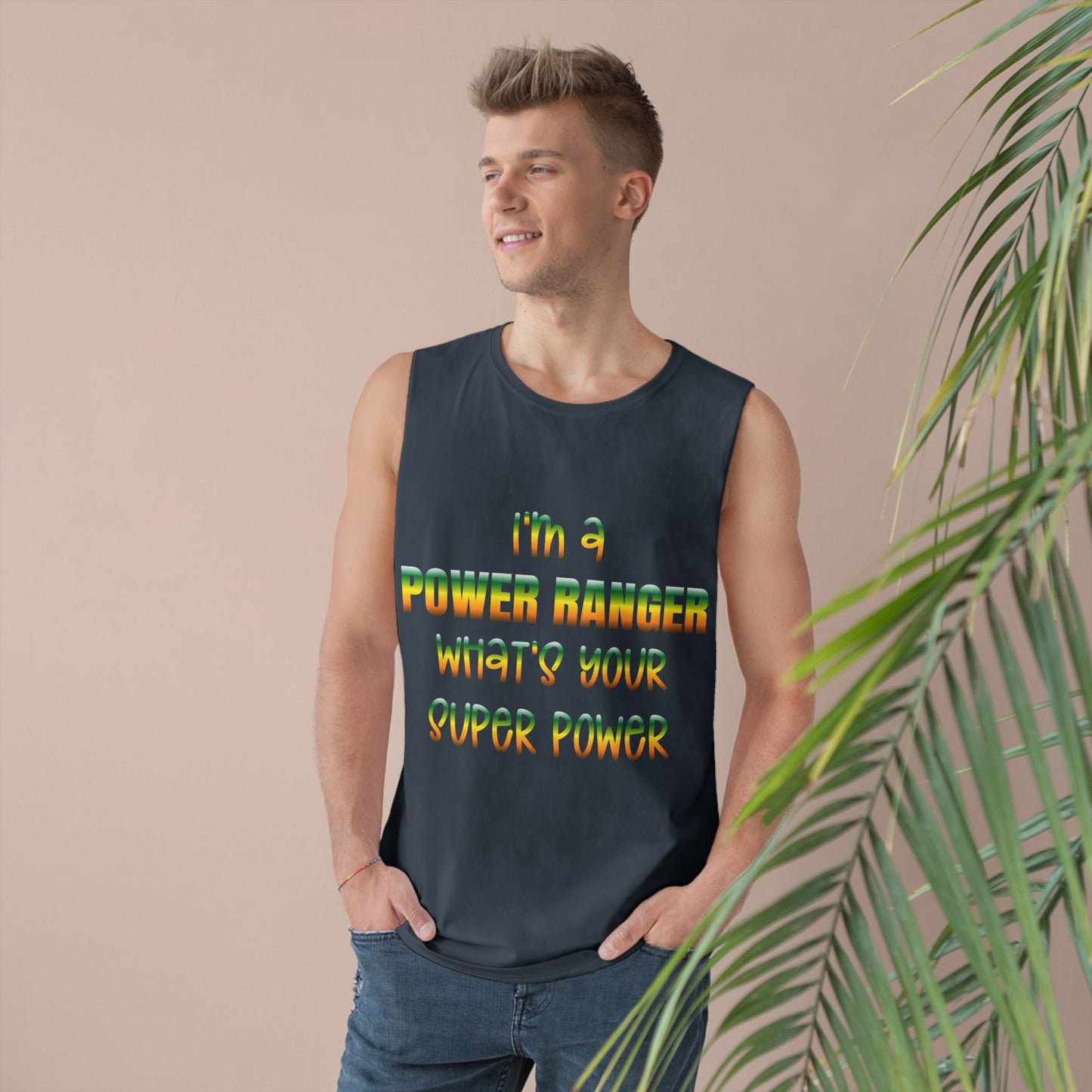 Lineman Tank - power ranger super power gradient