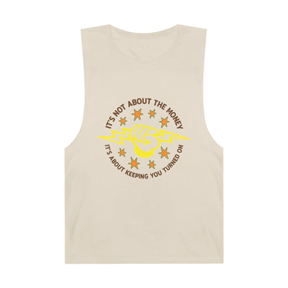 Lineman Tank - Its Not About The Money-color
