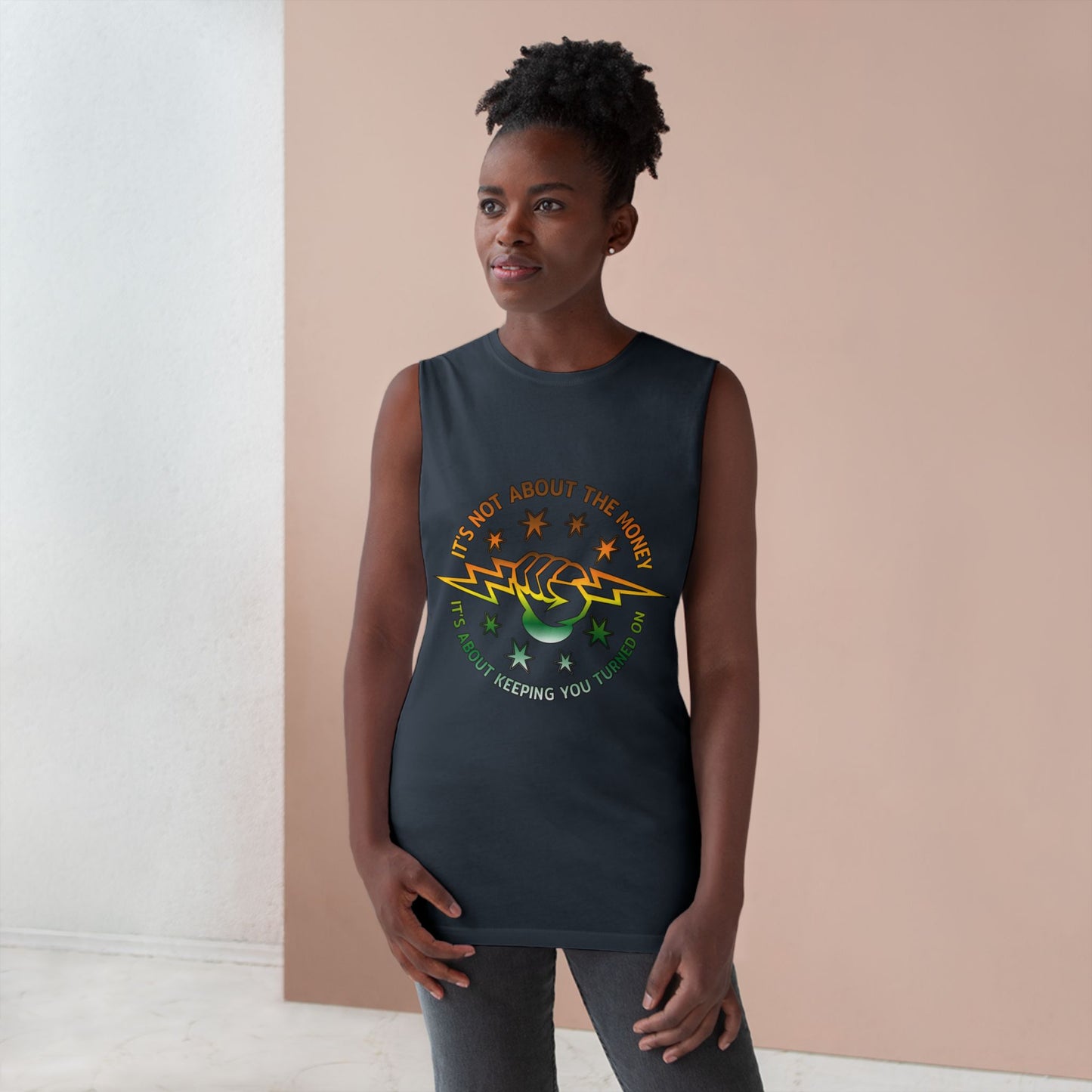 Lineman Tank - Its Not About The Money-gradient