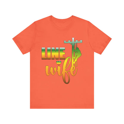 Lineman T-shirt - Line Wife gradient