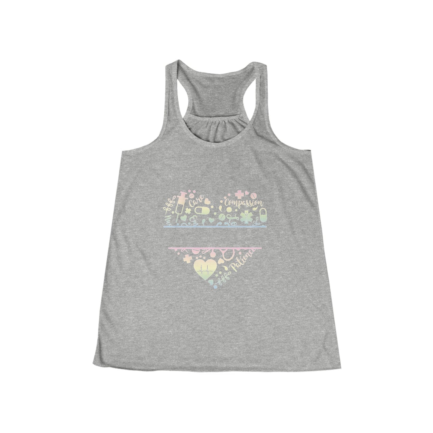 Monogram Heart pastel