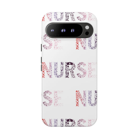Google Pixel Tough Case - Nurse - White