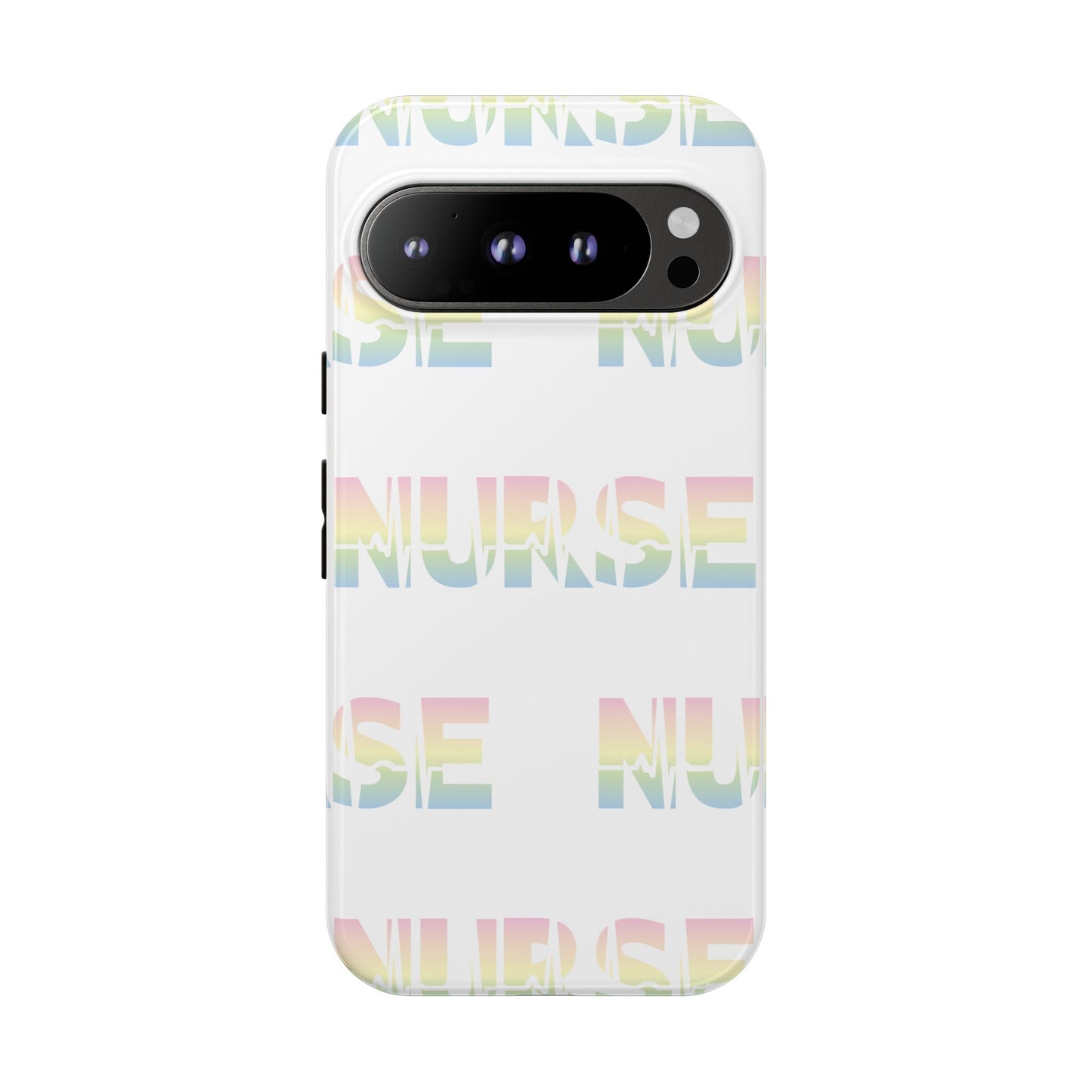 Google Pixel Tough Case - Nurse Pulse - White