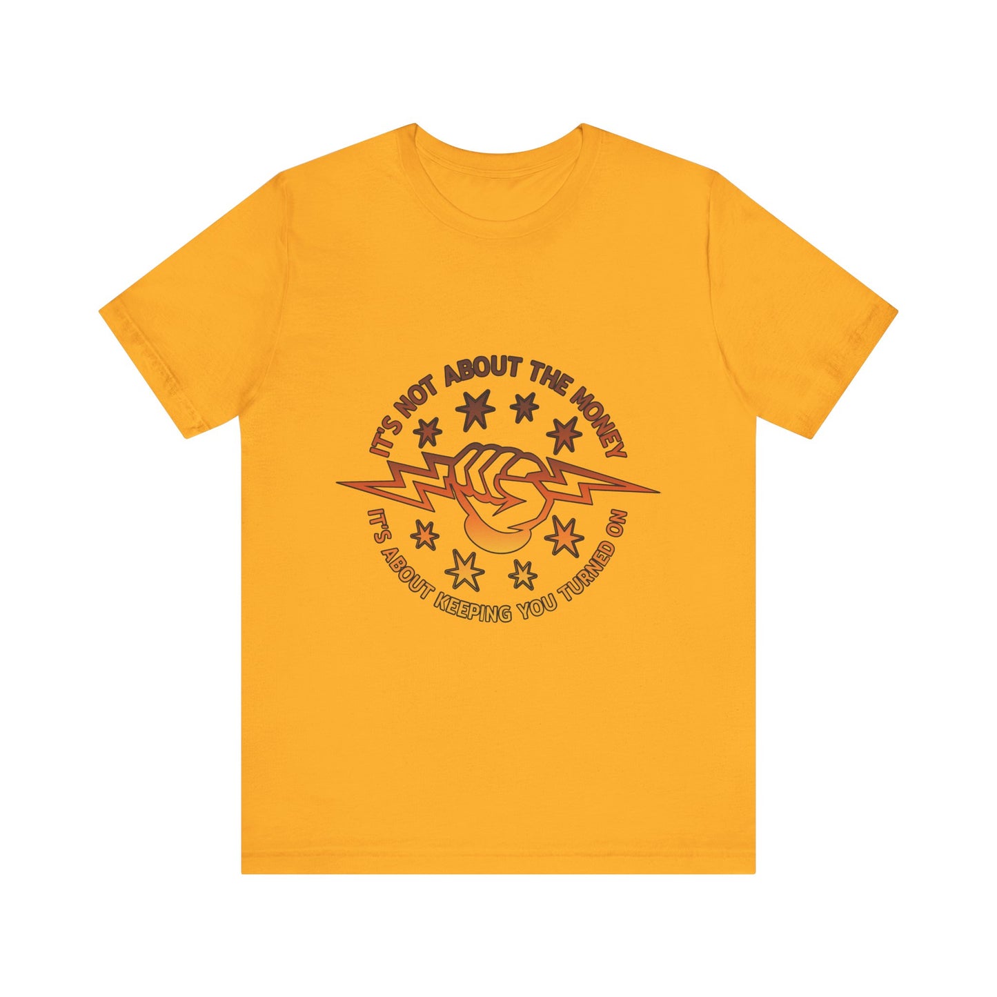 Lineman T-shirt - Its Not About The Money-sky 24
