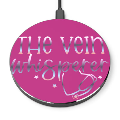 The Vein Whisperer Wireless Charger | Fast Charging Pad for Healthcare Professionals