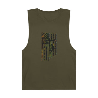 Lineman Tank - Lineman Flag gradient