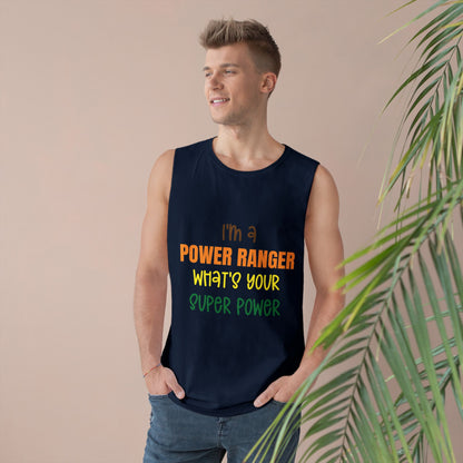 Lineman Tank - power ranger super power color