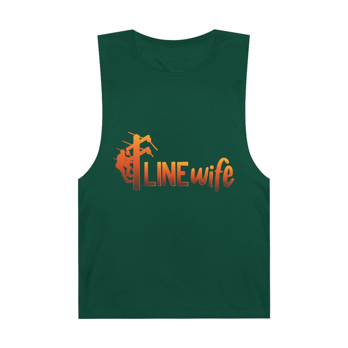 Lineman Tank - lineman-wife sky 24