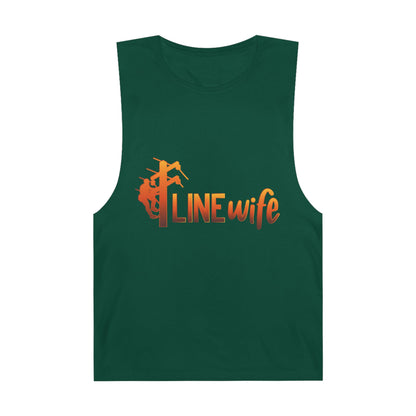 Lineman Tank - lineman-wife sky 24