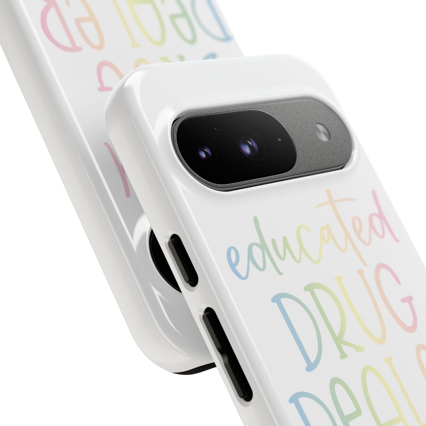 Google Pixel Tough Case - Educated Drug Dealer - White