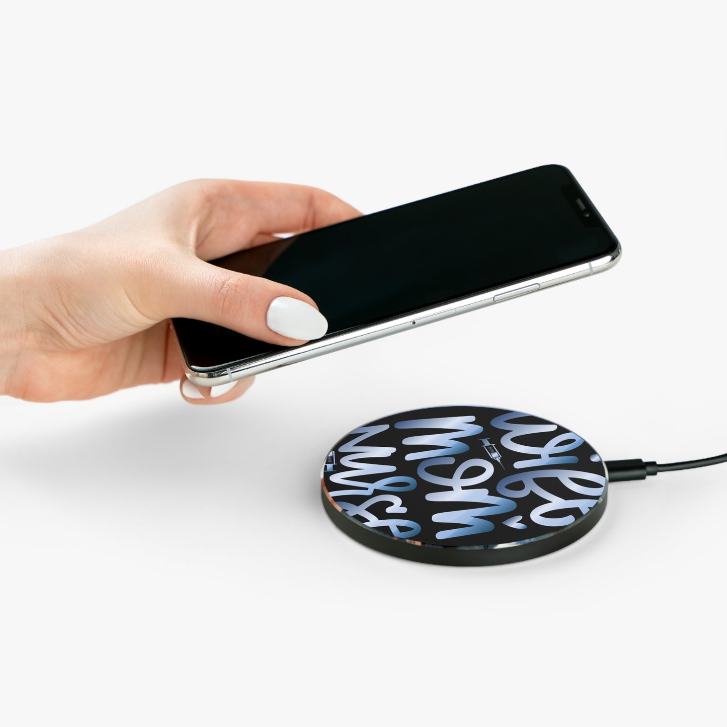 Wife-Mom-Nurse Wireless Charger | Fast Charging Pad for Healthcare Professionals