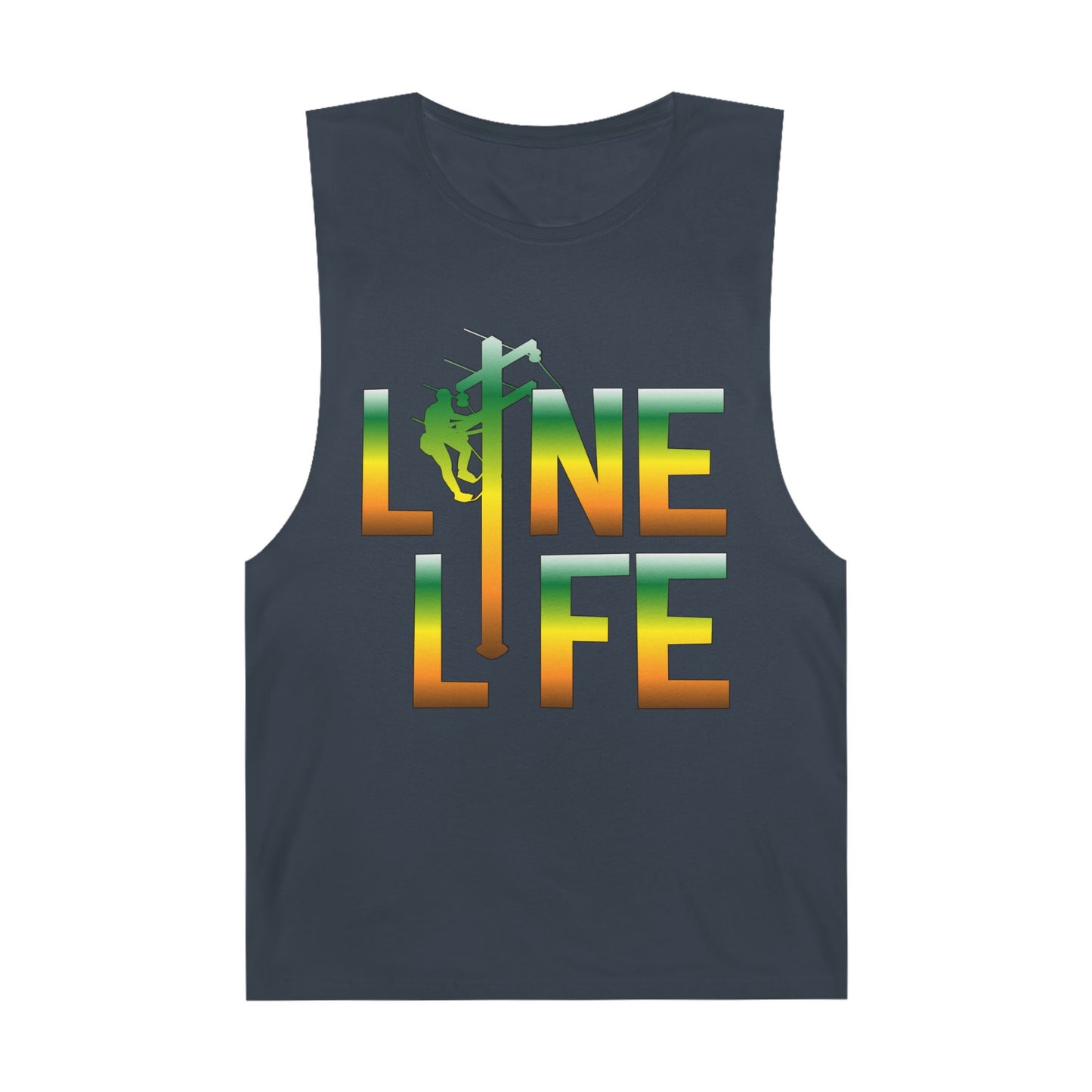 Lineman Tank - lineman-life gradient