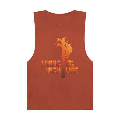 Lineman Tank - living the high life - sky 24