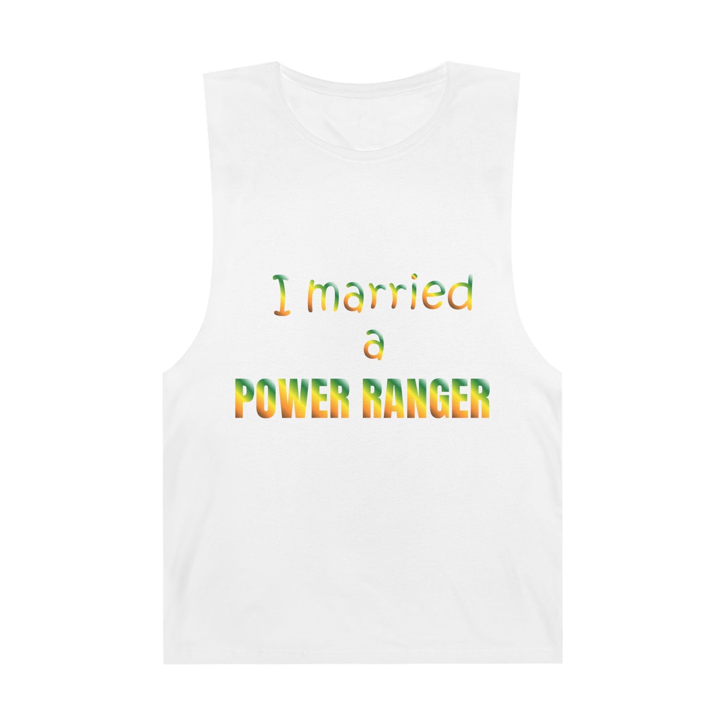 Lineman Tank - Married a Power Ranger gradient