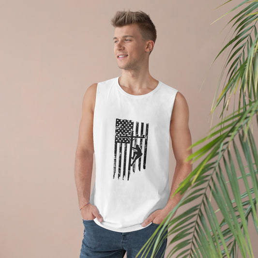 Lineman Tank - Lineman Flag