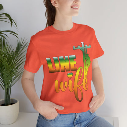Lineman T-shirt - Line Wife gradient