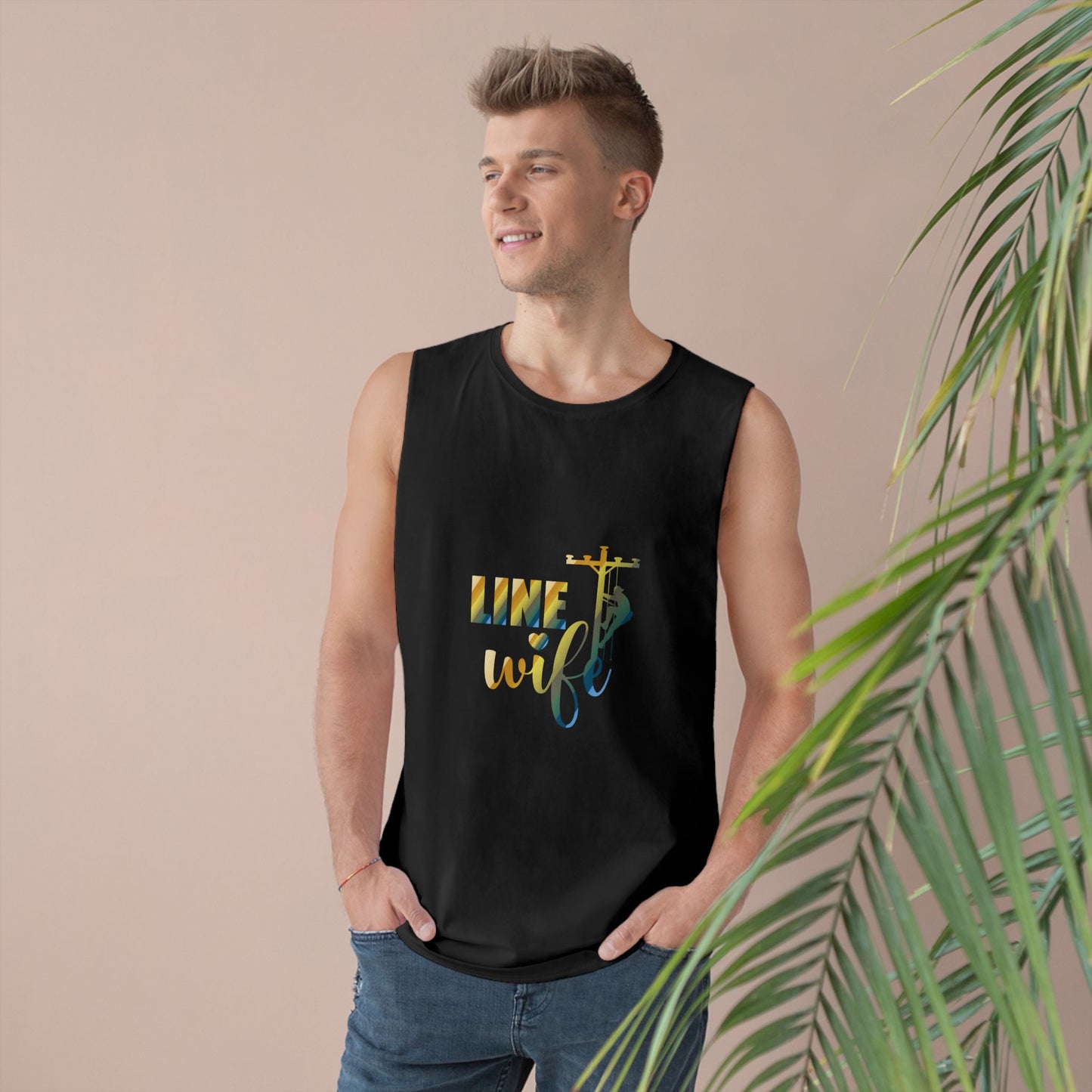 Lineman Tank - Line Wife colored chrome