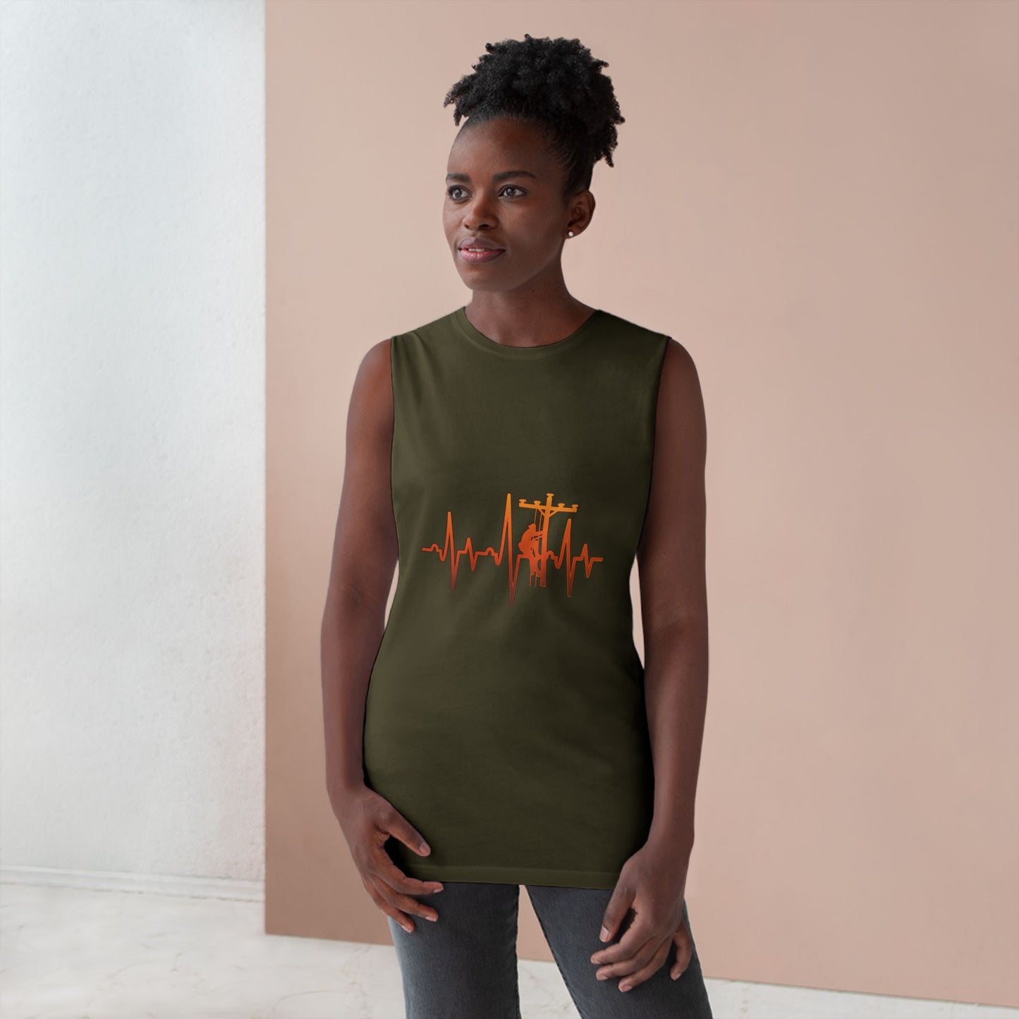 Lineman Tank - Lineman Heartbeat - sky 24