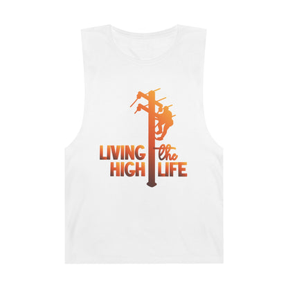 Lineman Tank - living the high life - sky 24