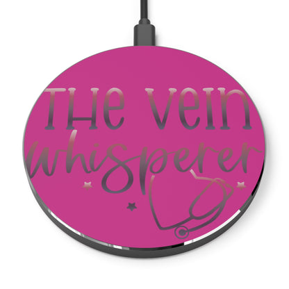 The Vein Whisperer Wireless Charger | Fast Charging Pad for Healthcare Professionals