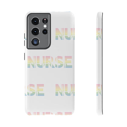 Samsung Tough Case - Nurse Pulse - White