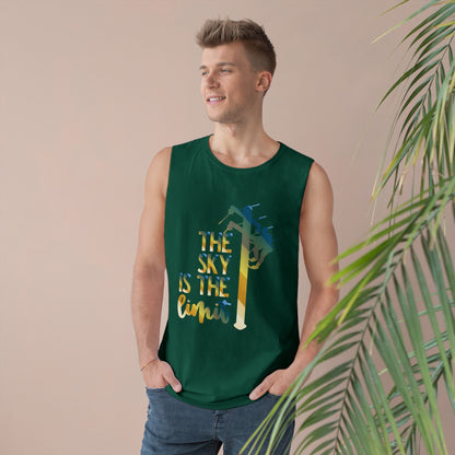Lineman Tank - the-sky-is-the-limit-lineman colored chrome