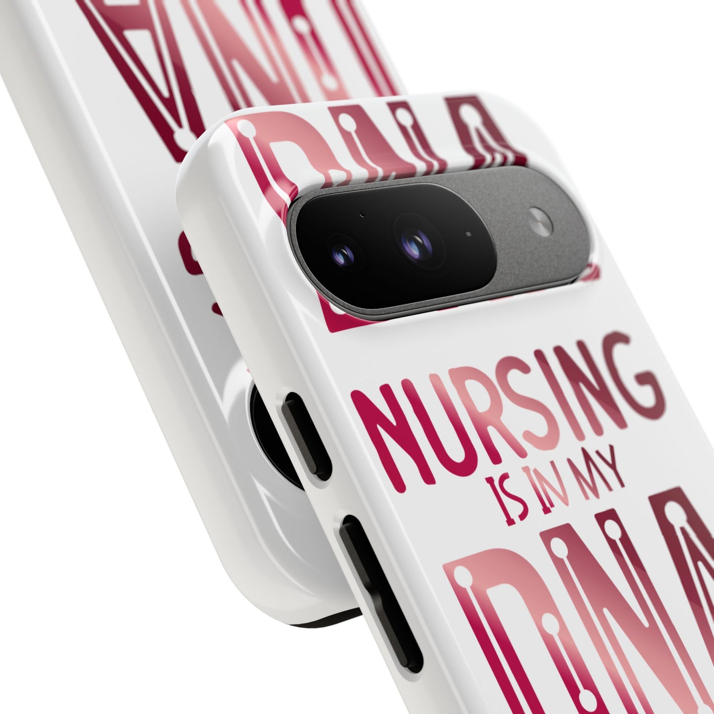 Google Pixel Tough Case - Nursing is in my DNA - White