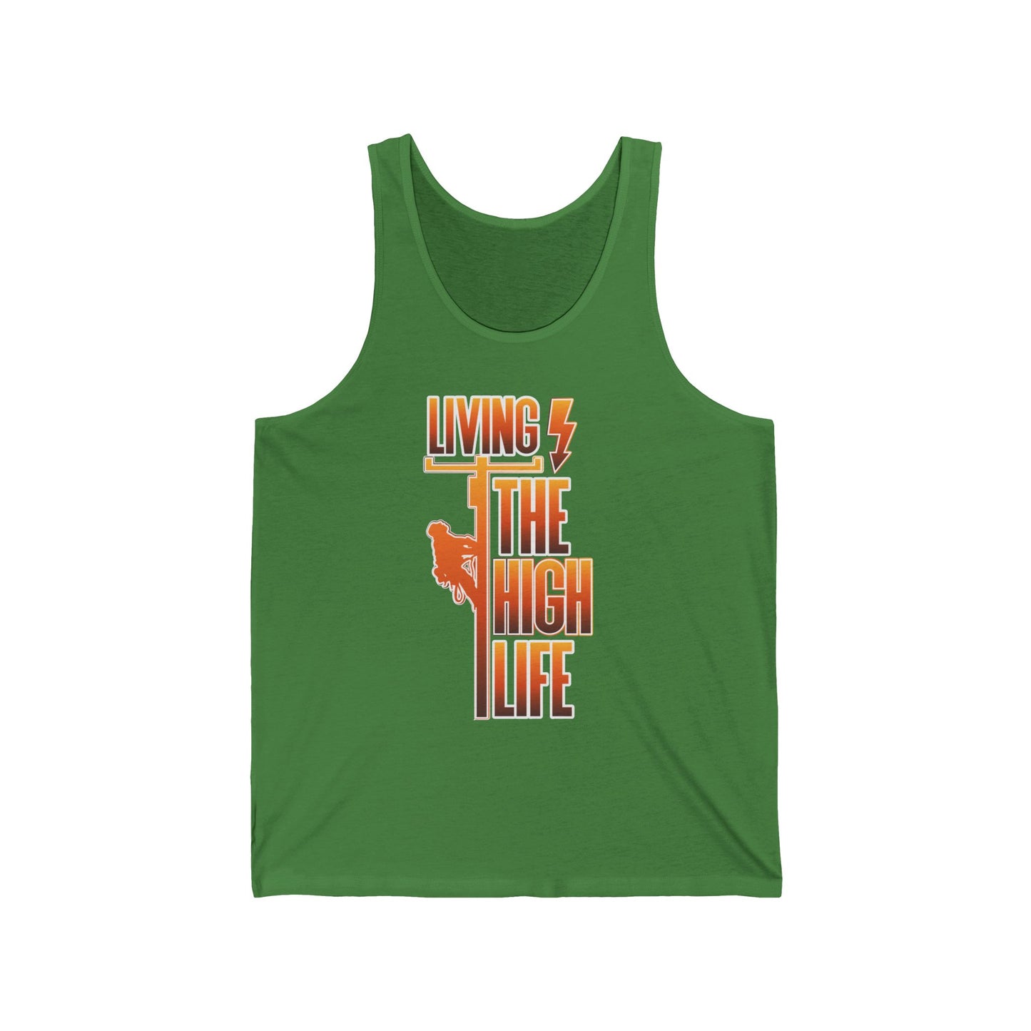 Lineman T-shirt - Living The High Life-sky 24