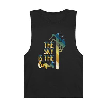 Lineman Tank - the-sky-is-the-limit-lineman colored chrome