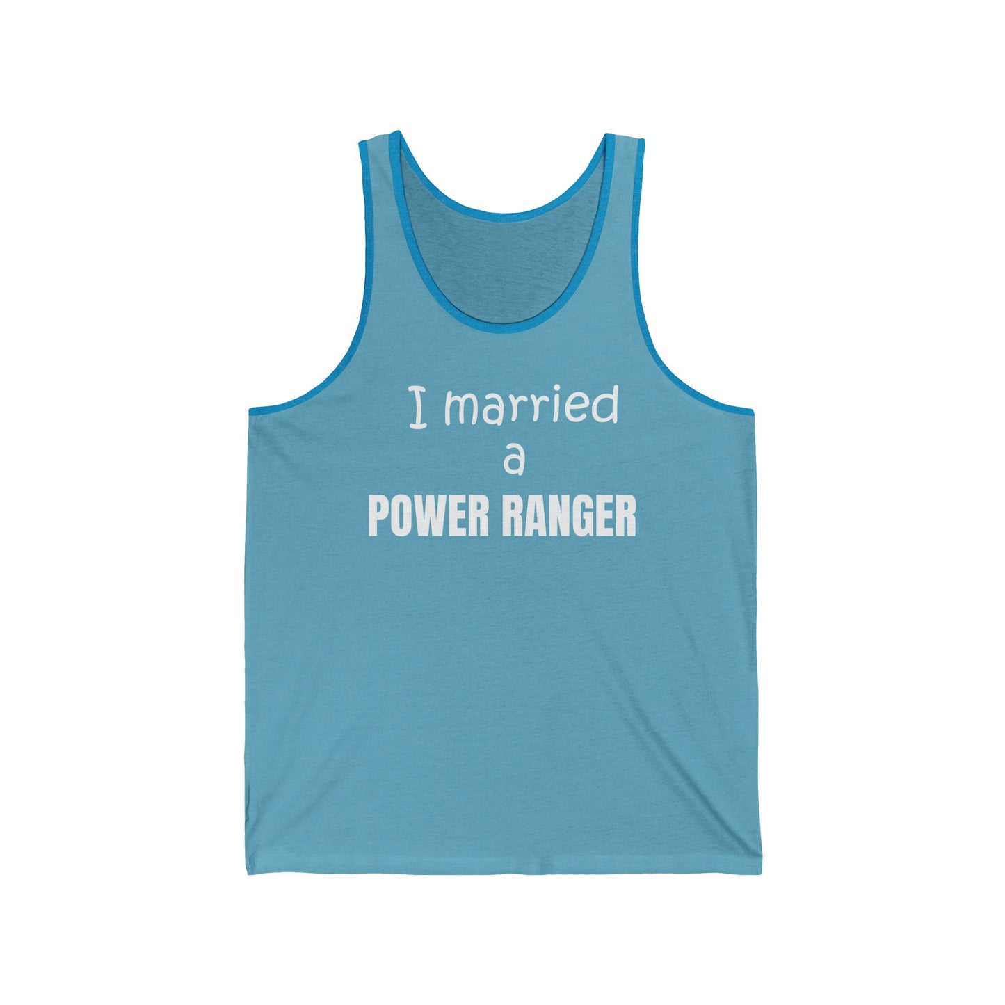 Lineman Tank - Married a Power Ranger white