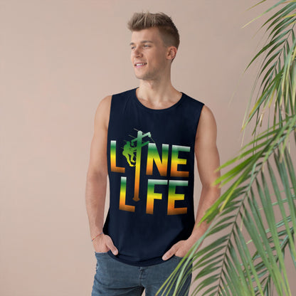 Lineman Tank - lineman-life gradient