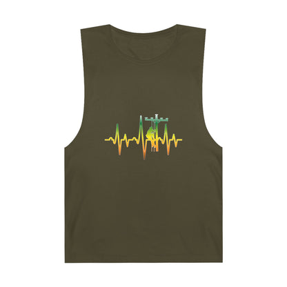 Lineman Tank - Lineman Heartbeat - gradient