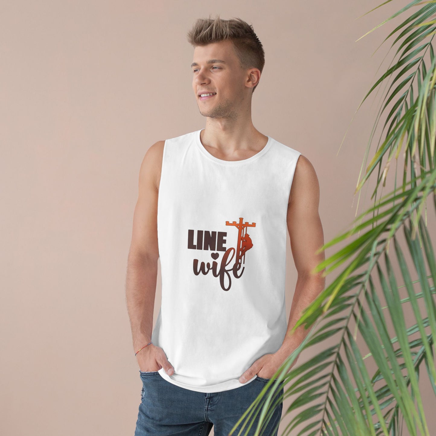 Lineman Tank - Line Wife sky 24