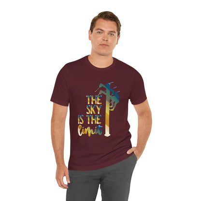 Lineman T-shirt - the-sky-is-the-limit-lineman colored chrome