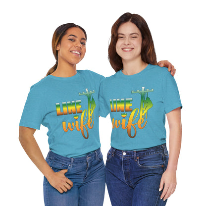 Lineman T-shirt - Line Wife gradient