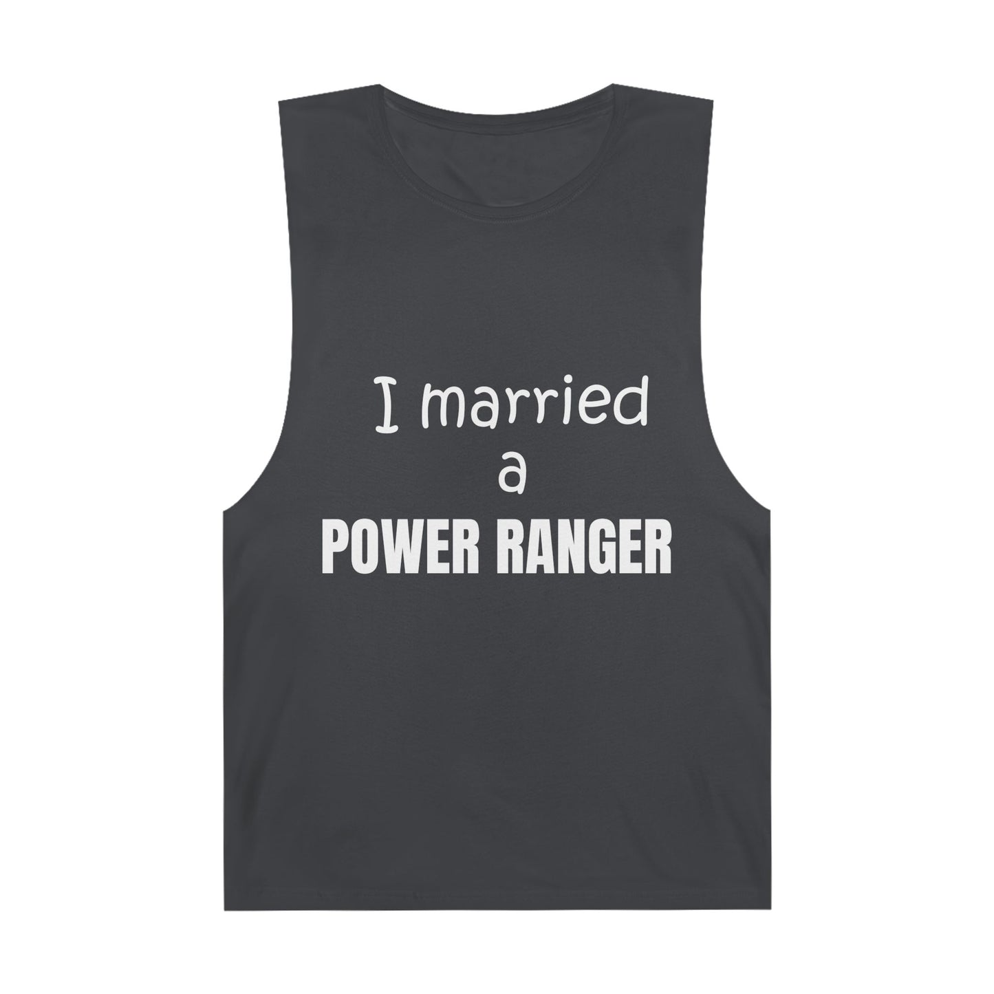 Lineman Tank- Married a Power Ranger white