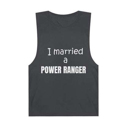 Lineman Tank- Married a Power Ranger white
