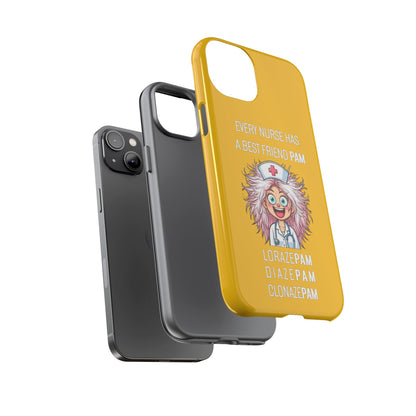 Nurse iPhone Tough Case - Every Nurse Has a Friend Named PAM Design (1) - Yellow