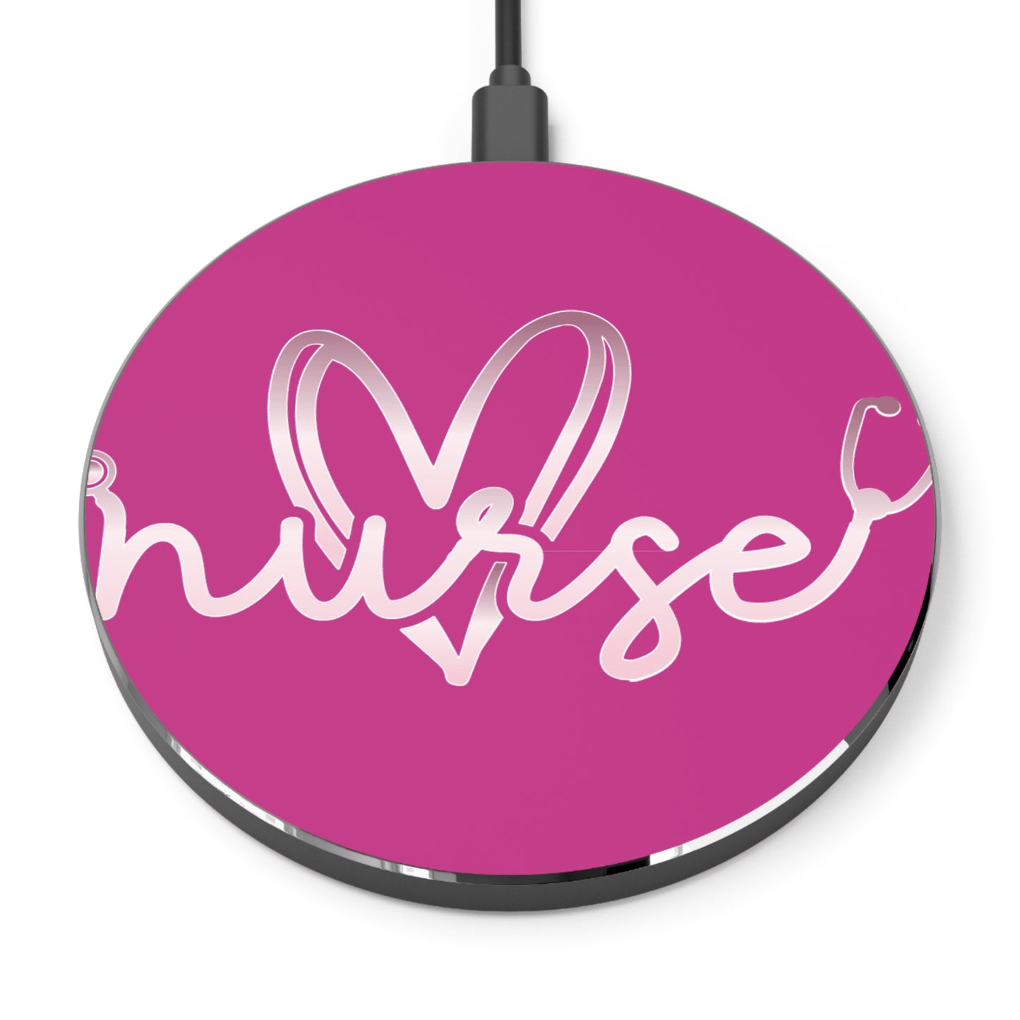 Nurse Stethoscope Wireless Charger | Fast Charging Pad for Healthcare Professionals